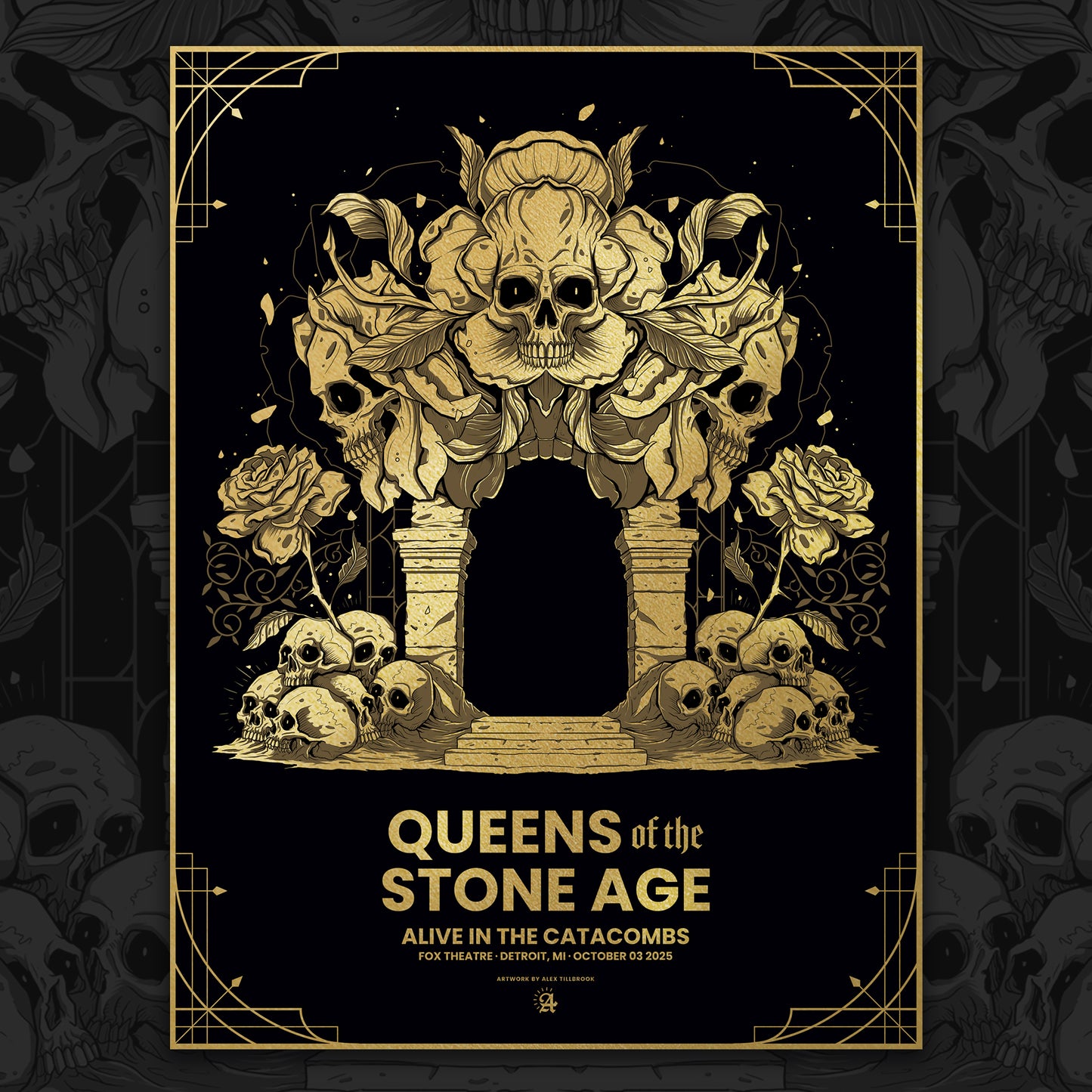 Queens of the Stone Age - Detroit, MI (Foil Edition)