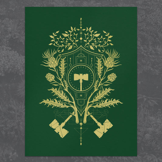 Sleep Token - Past Self - Artist Edition Screen Print