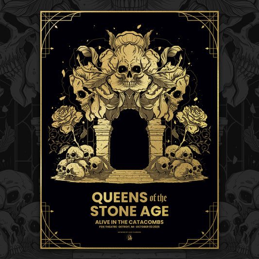 Queens of the Stone Age - Detroit, MI (Foil Edition)